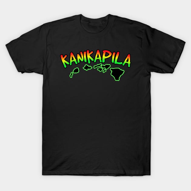 Hawaiian t-shirt designs kanikapila T-Shirt by Coreoceanart